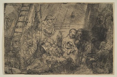 The Circumcision in the Stable by Rembrandt van Rijn