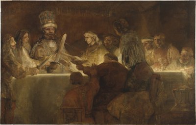 The Conspiracy of the Batavians under Claudius Civilis by Rembrandt van Rijn