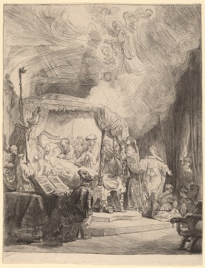 The Death of the Virgin by Rembrandt van Rijn