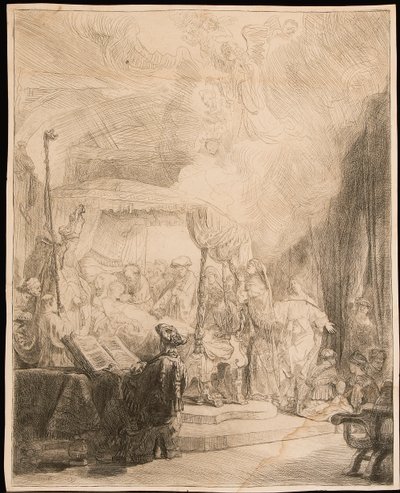 The Death of the Virgin by Rembrandt van Rijn