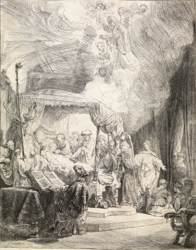The Death of the Virgin by Rembrandt van Rijn