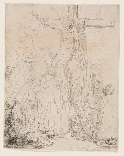 The Descent from the Cross: A Sketch by Rembrandt van Rijn