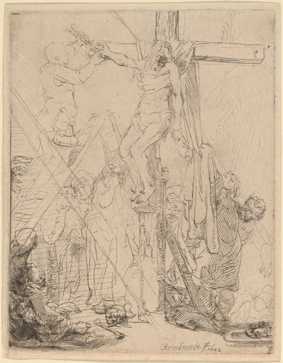 The Descent from the Cross: a Sketch by Rembrandt van Rijn