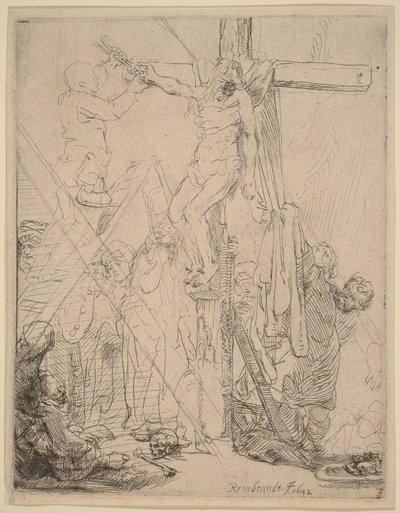 The Descent from the Cross: a Sketch by Rembrandt van Rijn