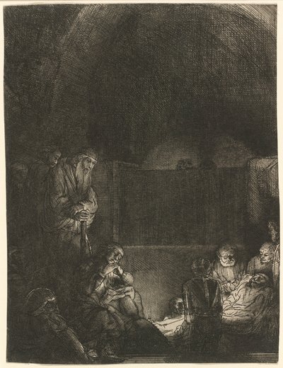 The Entombment by Rembrandt van Rijn