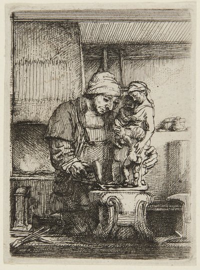The Goldsmith by Rembrandt van Rijn
