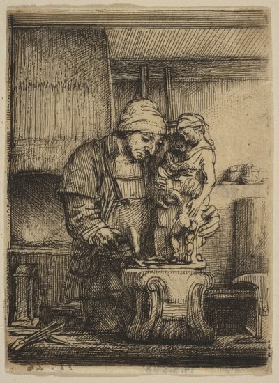 The Goldsmith by Rembrandt van Rijn