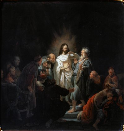 The Incredulity of Saint Thomas, 1634 by Rembrandt van Rijn