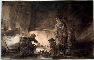 The Kitchen in Rembrandt