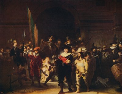 The Night Watch by Rembrandt van Rijn
