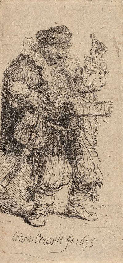 The Quacksalver, 1635 by Rembrandt van Rijn