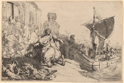 The Ship of Fortune by Rembrandt van Rijn