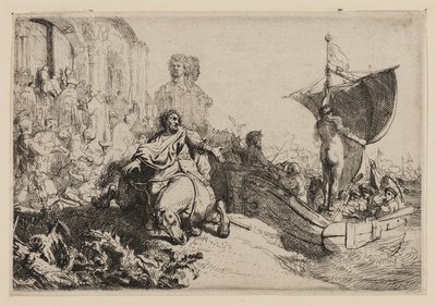 The Ship of Fortune by Rembrandt van Rijn