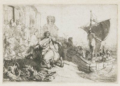 The Ship of Fortune by Rembrandt van Rijn