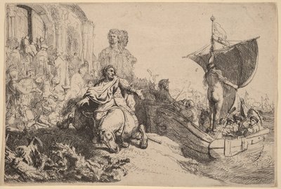 The Ship of Fortune by Rembrandt van Rijn