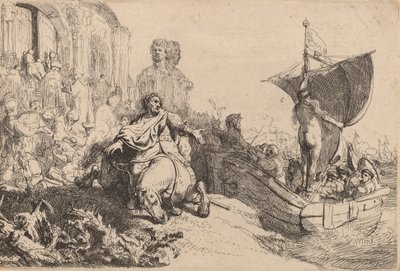 The Ship of Fortune by Rembrandt van Rijn