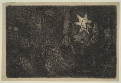The Star of Kings: A Night Piece by Rembrandt van Rijn