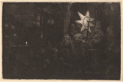 The Star of the Kings: a Night Piece by Rembrandt van Rijn
