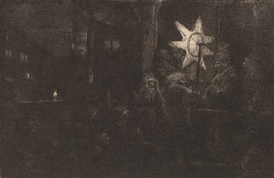 The Star of the Kings: a Night Piece by Rembrandt van Rijn
