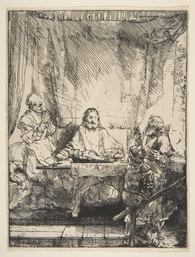 The Supper at Emmaus by Rembrandt van Rijn