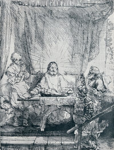 The Supper at Emmaus by Rembrandt van Rijn