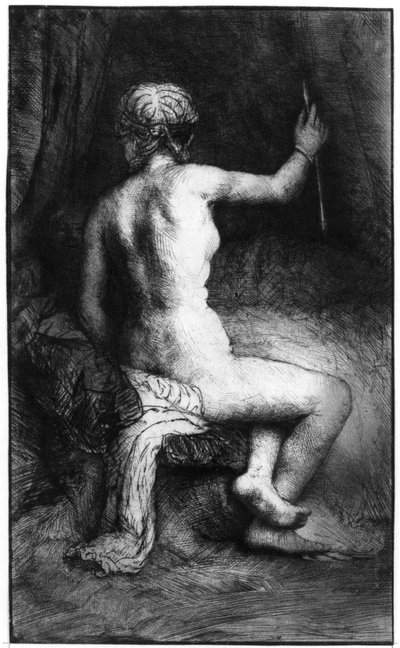 The Woman with the Arrow by Rembrandt van Rijn