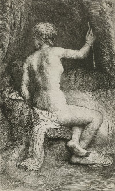 The Woman with the Arrow, 1661 by Rembrandt van Rijn