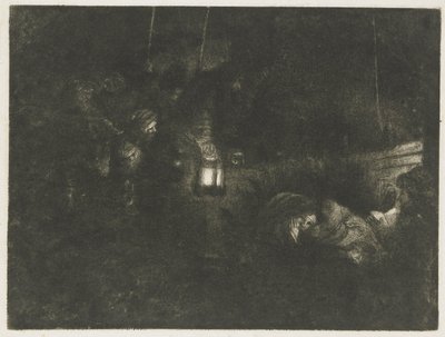 The adoration of the shepherds: a night piece by Rembrandt van Rijn