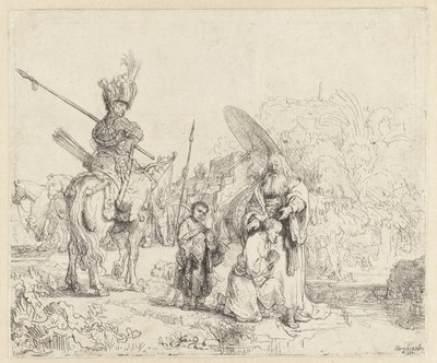 The Baptism of the Eunuch by Rembrandt van Rijn