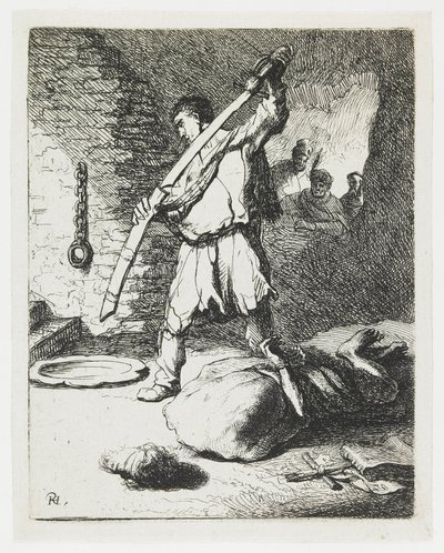 The Beheading of St John the Baptist by Rembrandt van Rijn