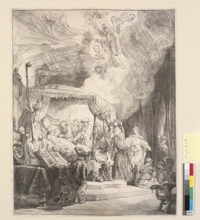 The Death of the Virgin by Rembrandt van Rijn