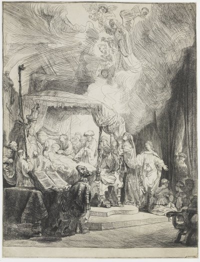 The death of the Virgin by Rembrandt van Rijn