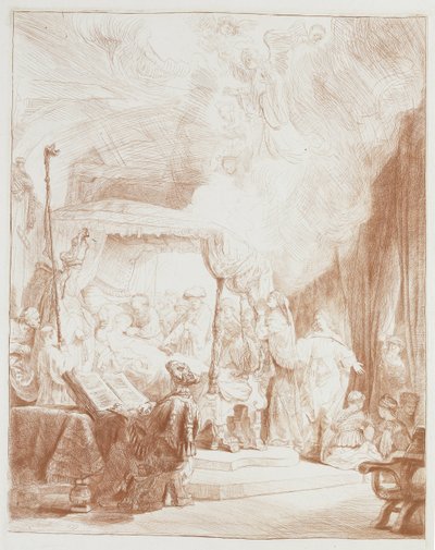 The Death of the Virgin by Rembrandt van Rijn