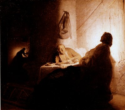 The Dinner of Emmaus by Rembrandt van Rijn