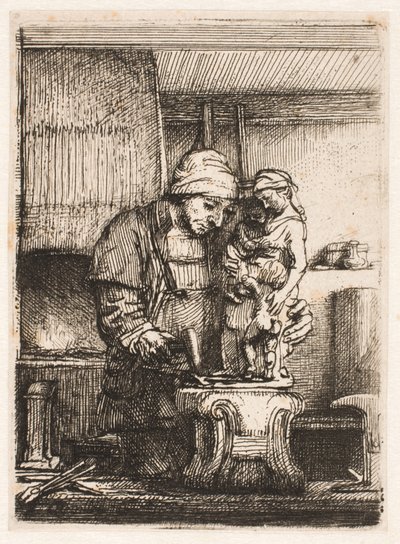 The Goldsmith by Rembrandt van Rijn