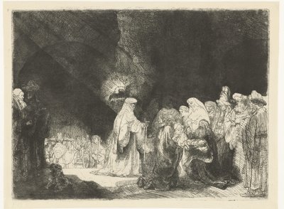 The Presentation in the Temple by Rembrandt van Rijn