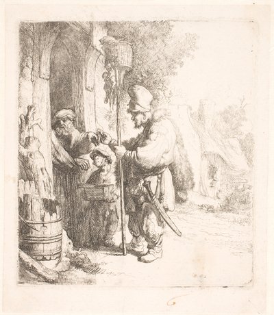 The Rat-killer by Rembrandt van Rijn