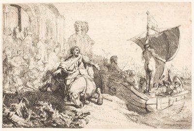 The Ship of Fortune by Rembrandt van Rijn
