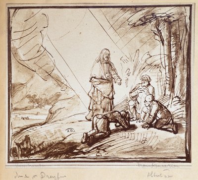 Transfiguration of Christ by Rembrandt van Rijn