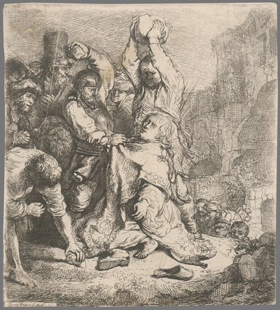 The Baptism of the Eunuch by Rembrandt van Rijn
