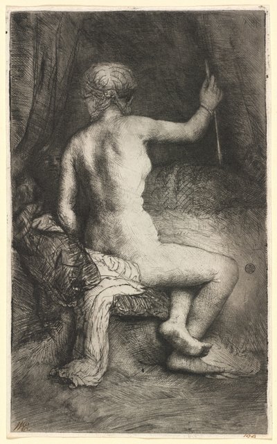 Woman with the Arrow by Rembrandt van Rijn