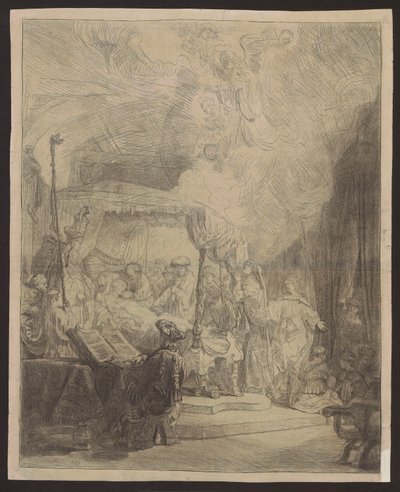 The Dormition of the Blessed Virgin Mary by Rembrandt van Rijn