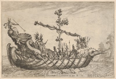 Peleus and Talamon, from the series Vessels of the Argonauts, for the wedding celebration by Remigio Cantagallina
