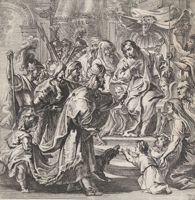 Cambyses punishing the unjust judge Sisamnes by Remoldus Eynhoudts