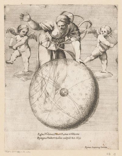 Personification of Providence or Dawn (Prints after Compositions by Raphael) by Remy Vuibert