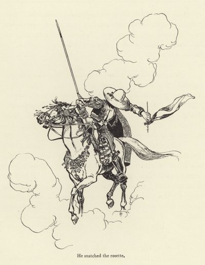 He Snatched the Rosette by René Bull