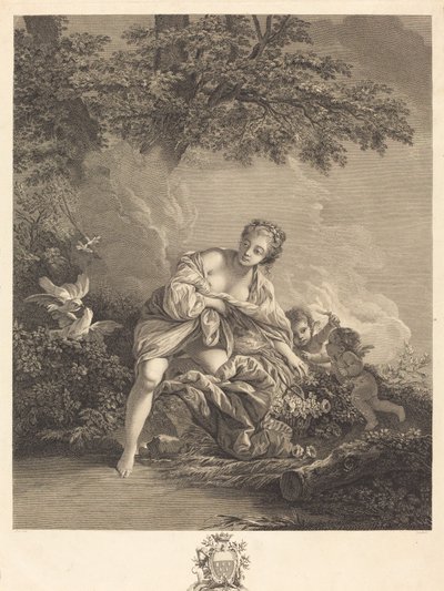 Venus and the Loves by René Gaillard after François Boucher