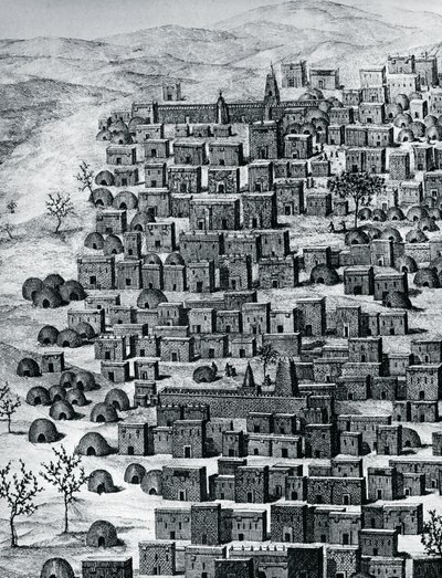 View of City of Timbuktu, from Travels Through Central Africa to Timbuctoo by Rene Caillie