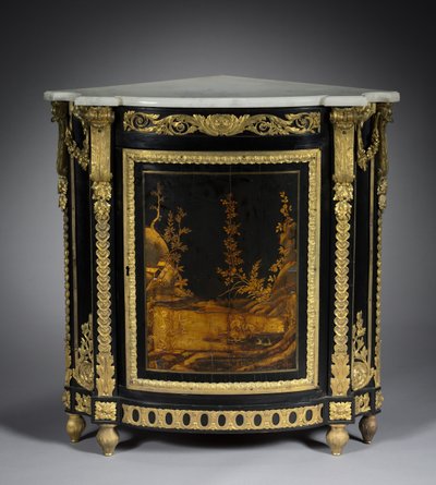 Corner Cabinet, c.1765-1770 by Rene Dubois