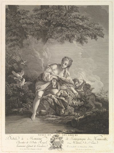 Venus and the Loves by Rene Gaillard